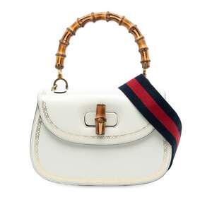 Gucci Bamboo Web Top Handle Bag Printed #298091G13B